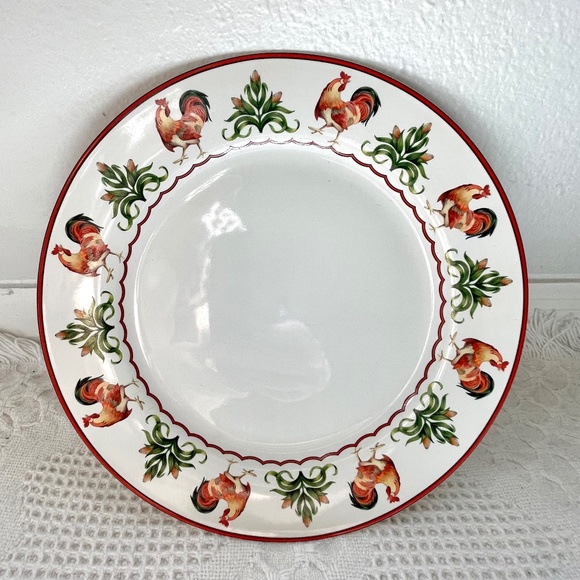 Enesco Other - Enesco Country Gate plate with roosters, cornstalks